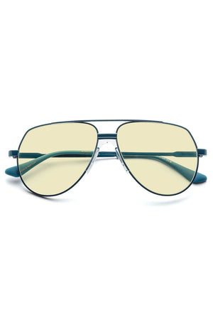 Montoya Reading Glasses Polished Blue Light Yellow