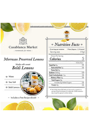 Casablanca Market Moroccan Preserved Lemons