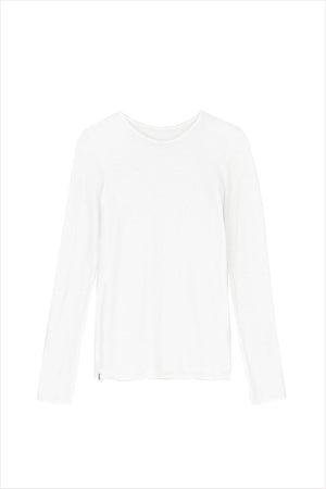 AIAYU Gentle Long Sleeve Tee White