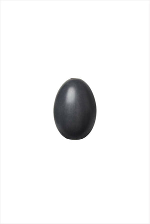 Nymphenburg Egg Vase Graphite Matte 12cm
