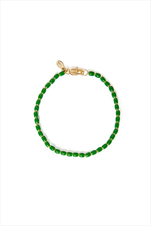 Clare V Enamel Barrel Chain Bracelet