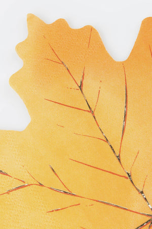 Maple Leaf Shaped Napkins