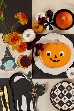 Halloween Cat Shaped Napkins