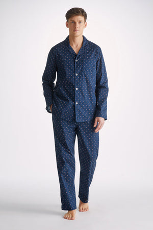 Derek Rose Men's Modern Pajamas Nelson 96