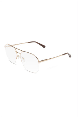 Look Optic Muse Blue Light Glasses Gold