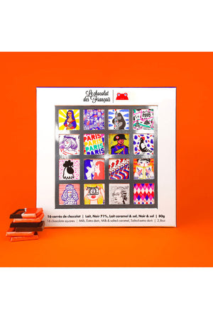 16 Chocolate Squares