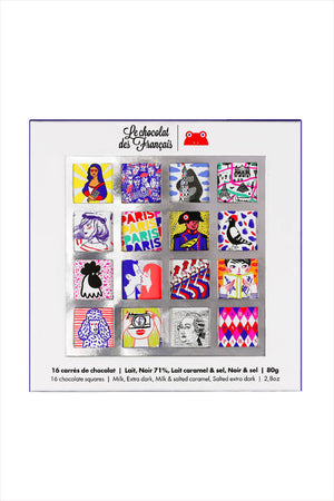 16 Chocolate Squares