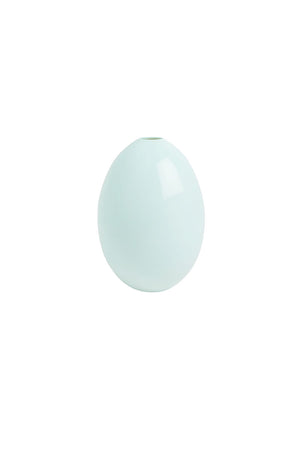 Nymphenburg Egg Vase Robins Blue Glazed 15cm