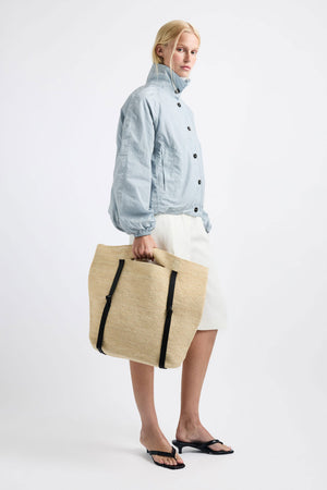 Janessa Leone Tanner Bag Natural