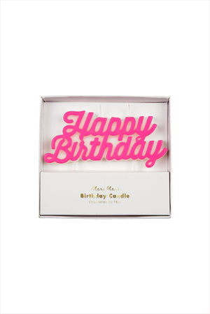 Happy Birthday Candle