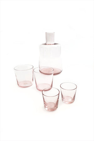 MUN Glassware Medium Glass Rose Quartz