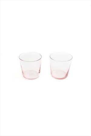 MUN Glassware Medium Glass Rose Quartz