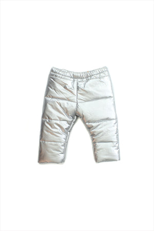 Baby Parka Pant Silver