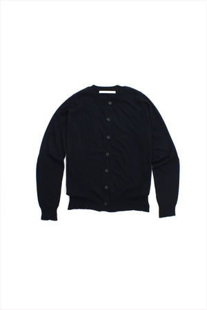 F&H Women's Fine Cashmere Cardigan Midnight