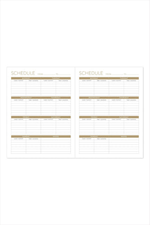 Many Moons Seedlings Soft Cover Planner