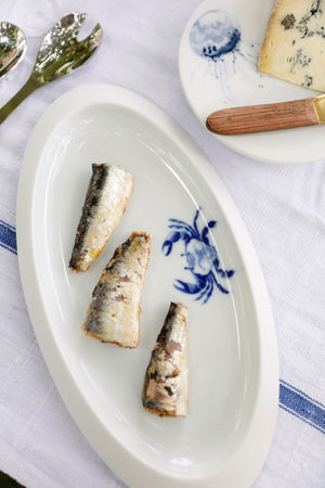 Hering Berlin Crab Oval Platter