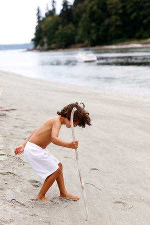 Scout Short White