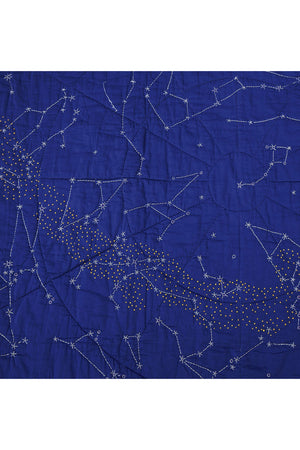 Constellation Quilt Cobalt