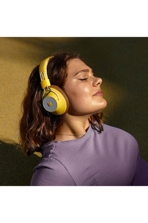 aBeat Headphones Urban Yellow