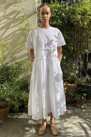 Sara Lanzi Sarita Dress Optical White