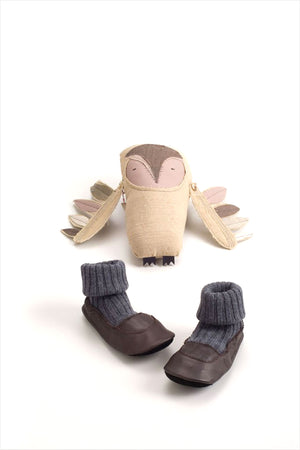 Slipper Sock Brown