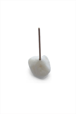 White Stone Incense Holder