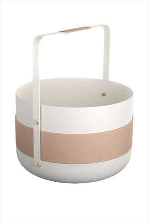 Eldvarm Emma Basket Blanc