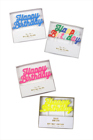 Happy Birthday Candle