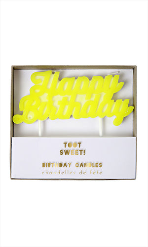 Happy Birthday Candle
