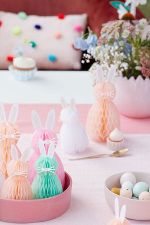 Honeycomb Spring Bunnies (x 8)