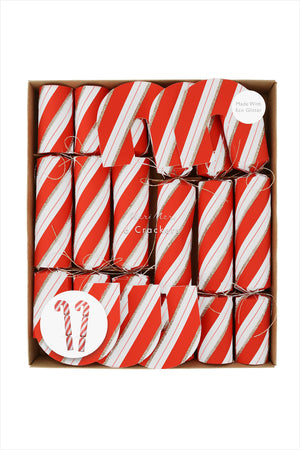 Candy Cane Shape Crackers