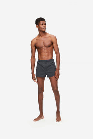 Derek Rose Men's Modern Fit Boxer Plaza 21 Navy