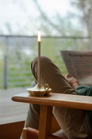 Graypants Wick Lamp Brass