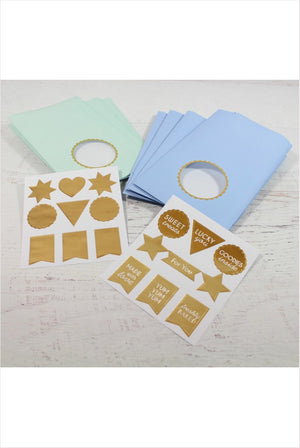 Window Treat Bags And Stickers