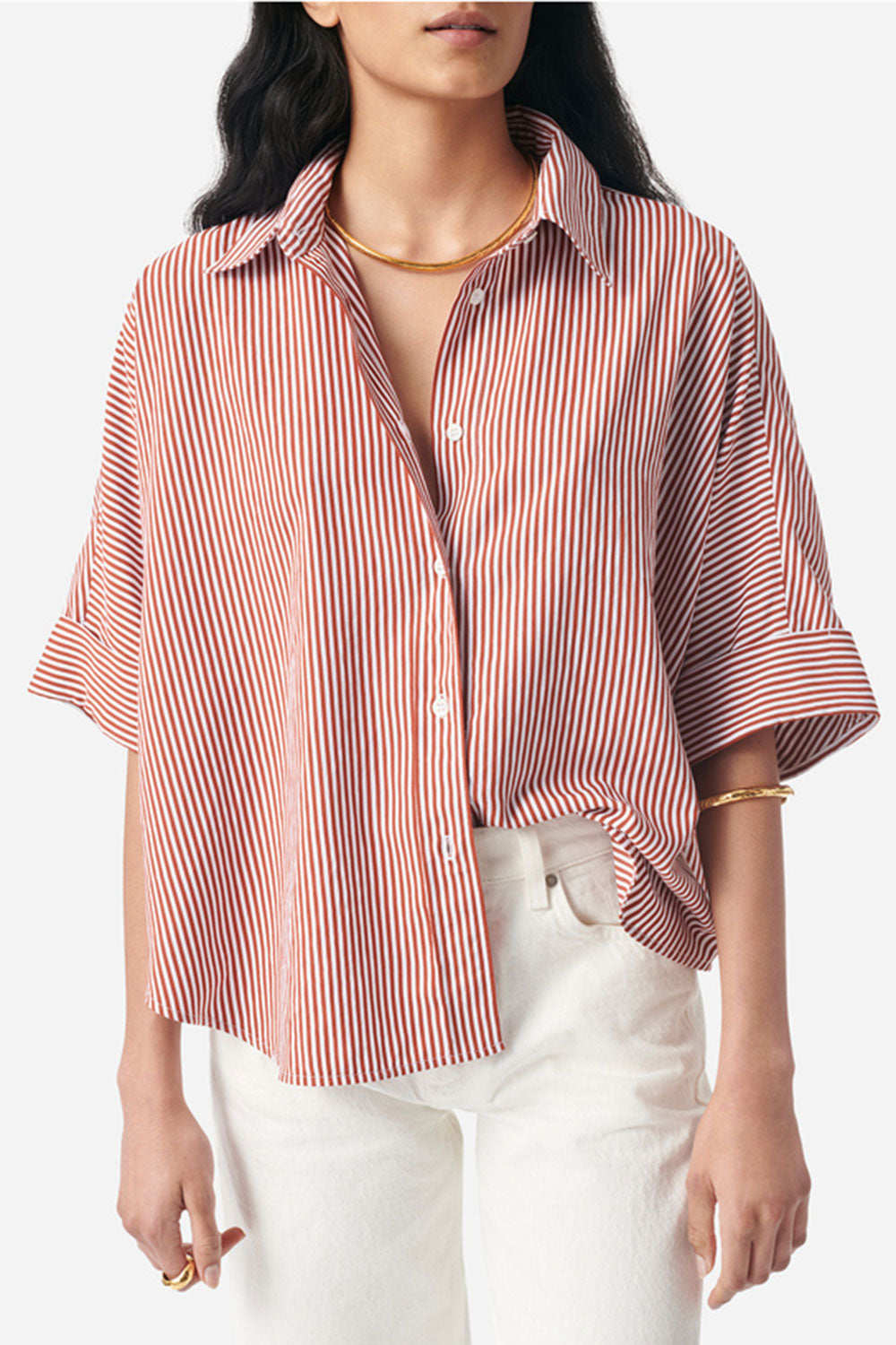 Vanessa Bruno Bobby Blouse Caramel