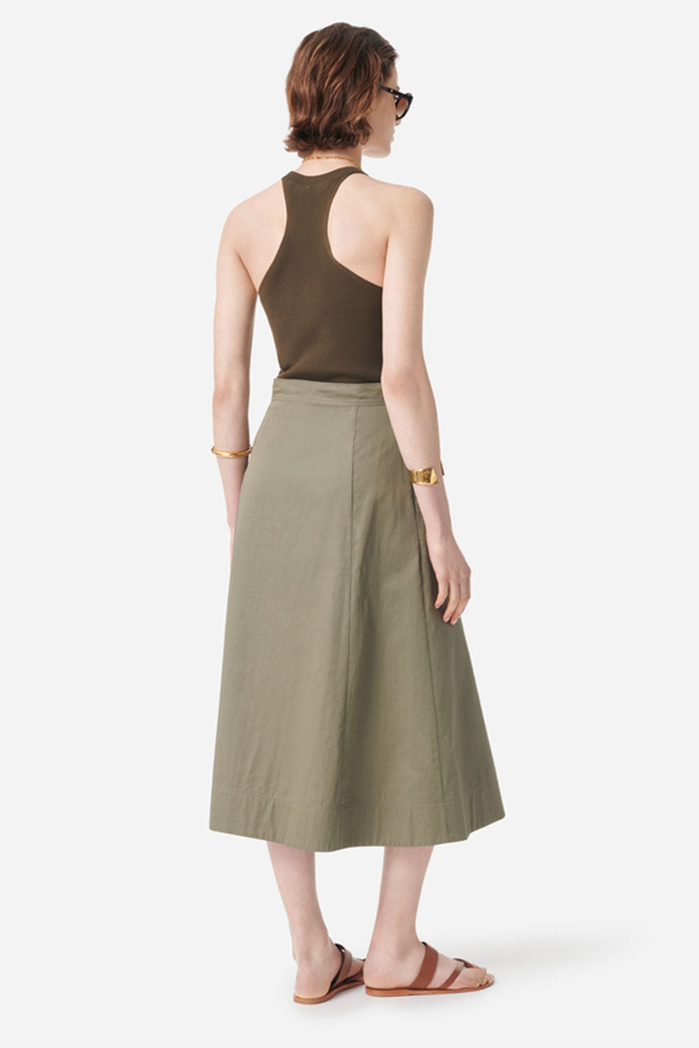 Vanessa Bruno Giada Skirt Kaki