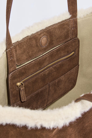 Vanessa Bruno Daily Tote GM Marron