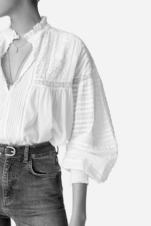 Vanessa Bruno Dahlia Top Noir