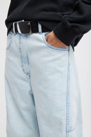 Tibi Sid Jean Bleached Denim