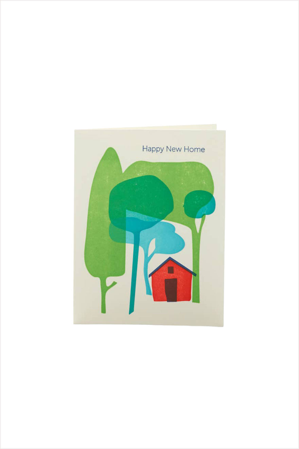 Happy New Home Red House Card