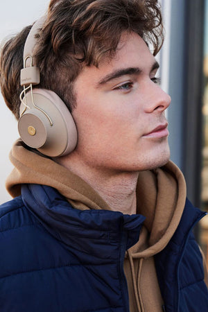 aBeat Qi Headphones Ivory Sand