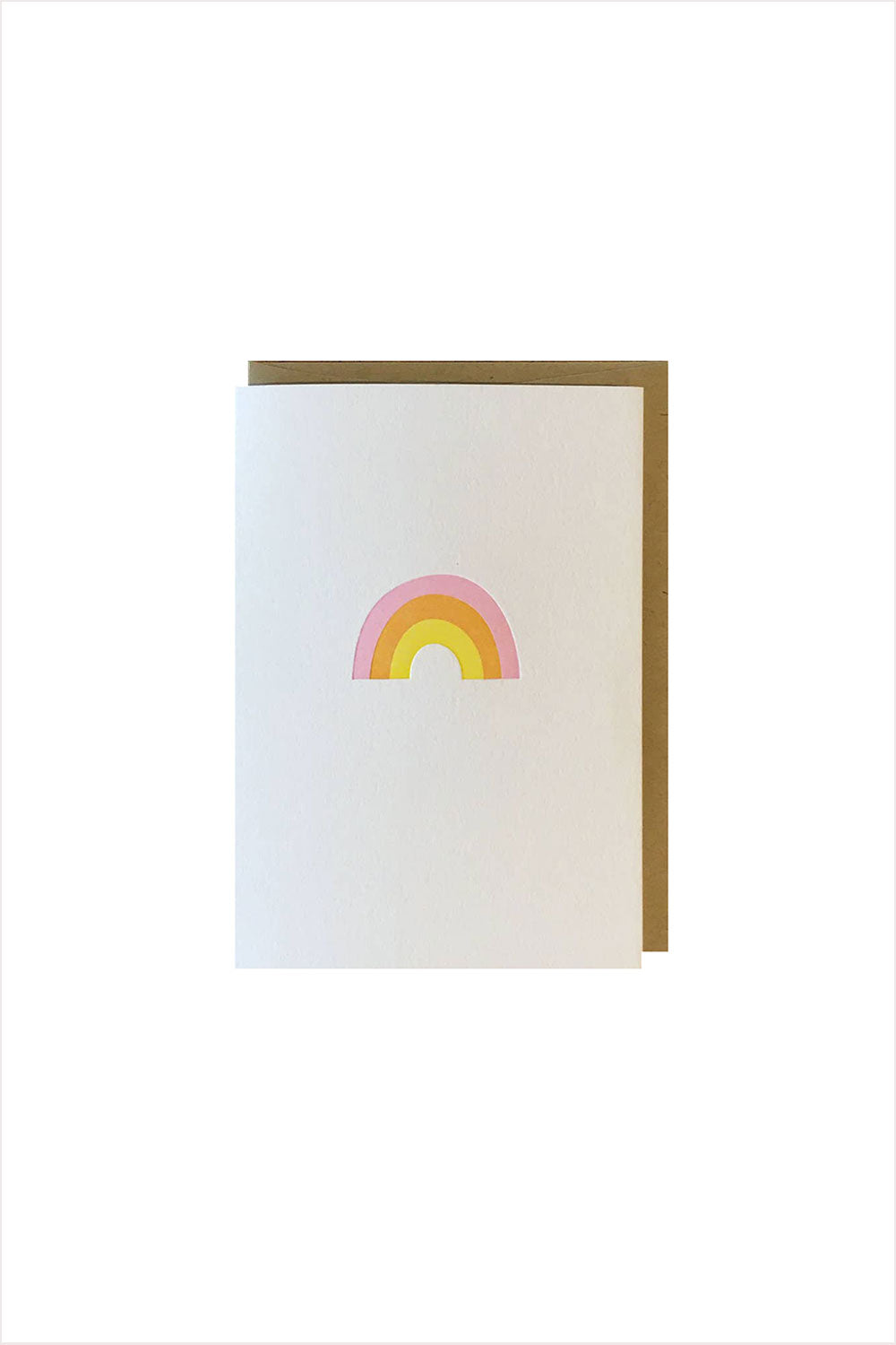 Pink Rainbow Card