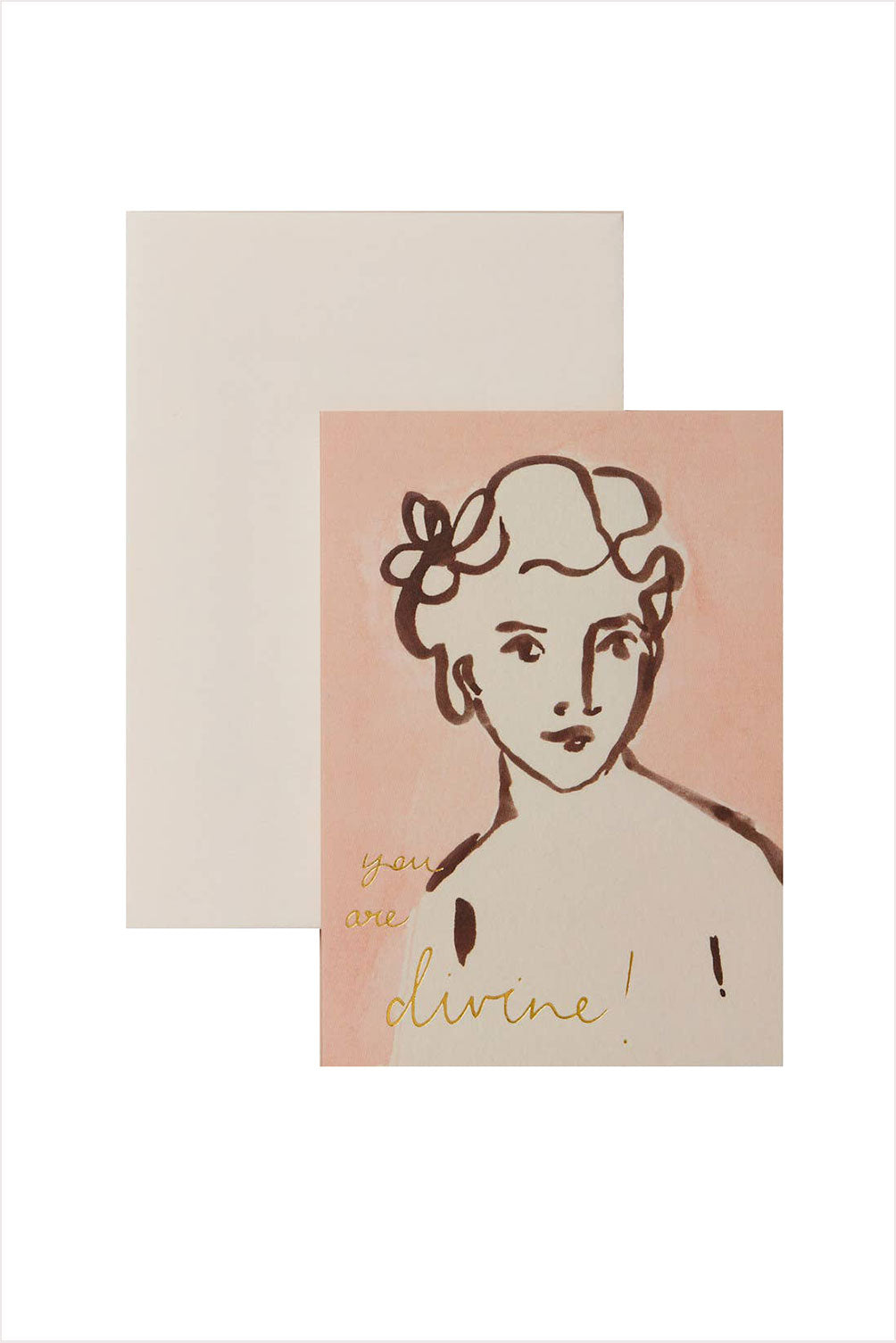 Portrait You Are Divine Card