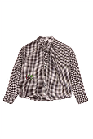 Mii Jabo Embroidered Shirt Black