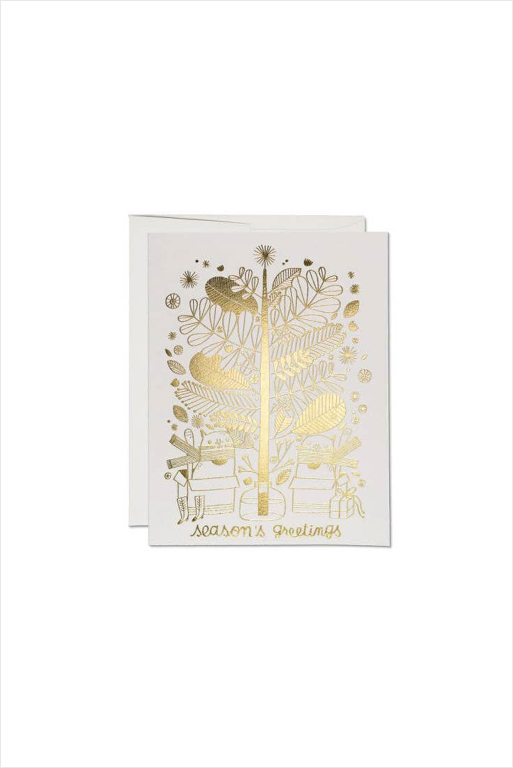 Tree Cats Holiday Greeting Card