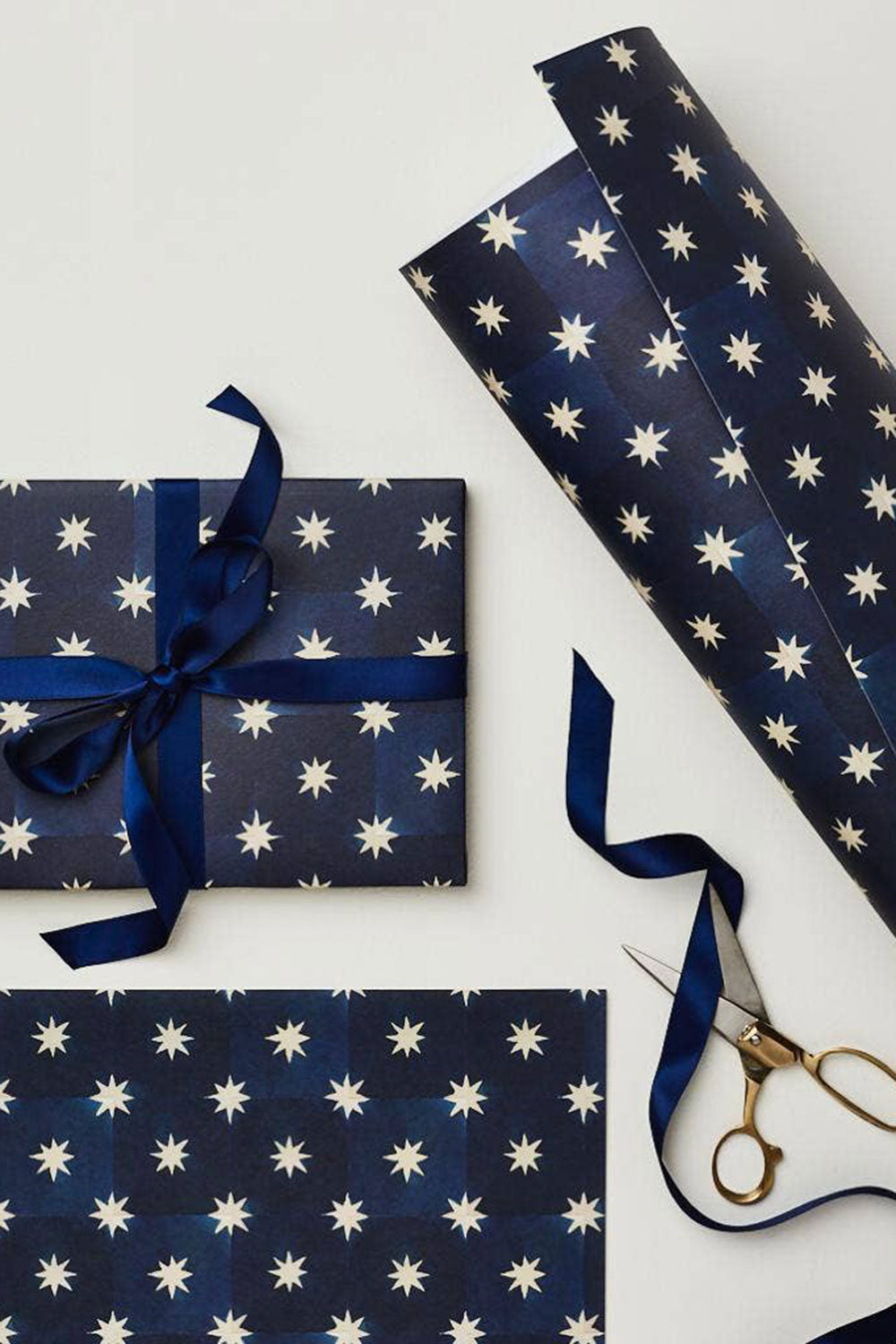 Navy Star Patterned Paper 3 Pack