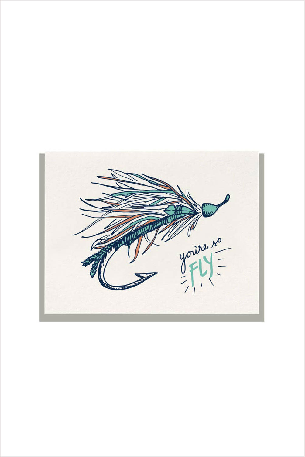 You're So Fly Letterpress Father's Day Card