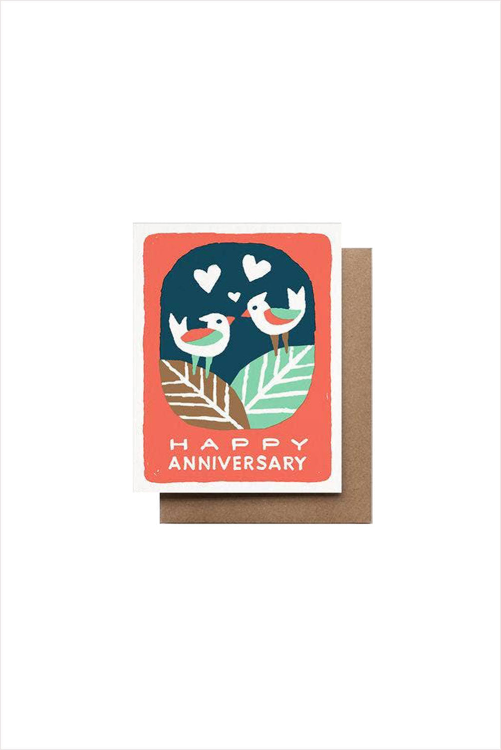 Happy Anniversary Birds Card