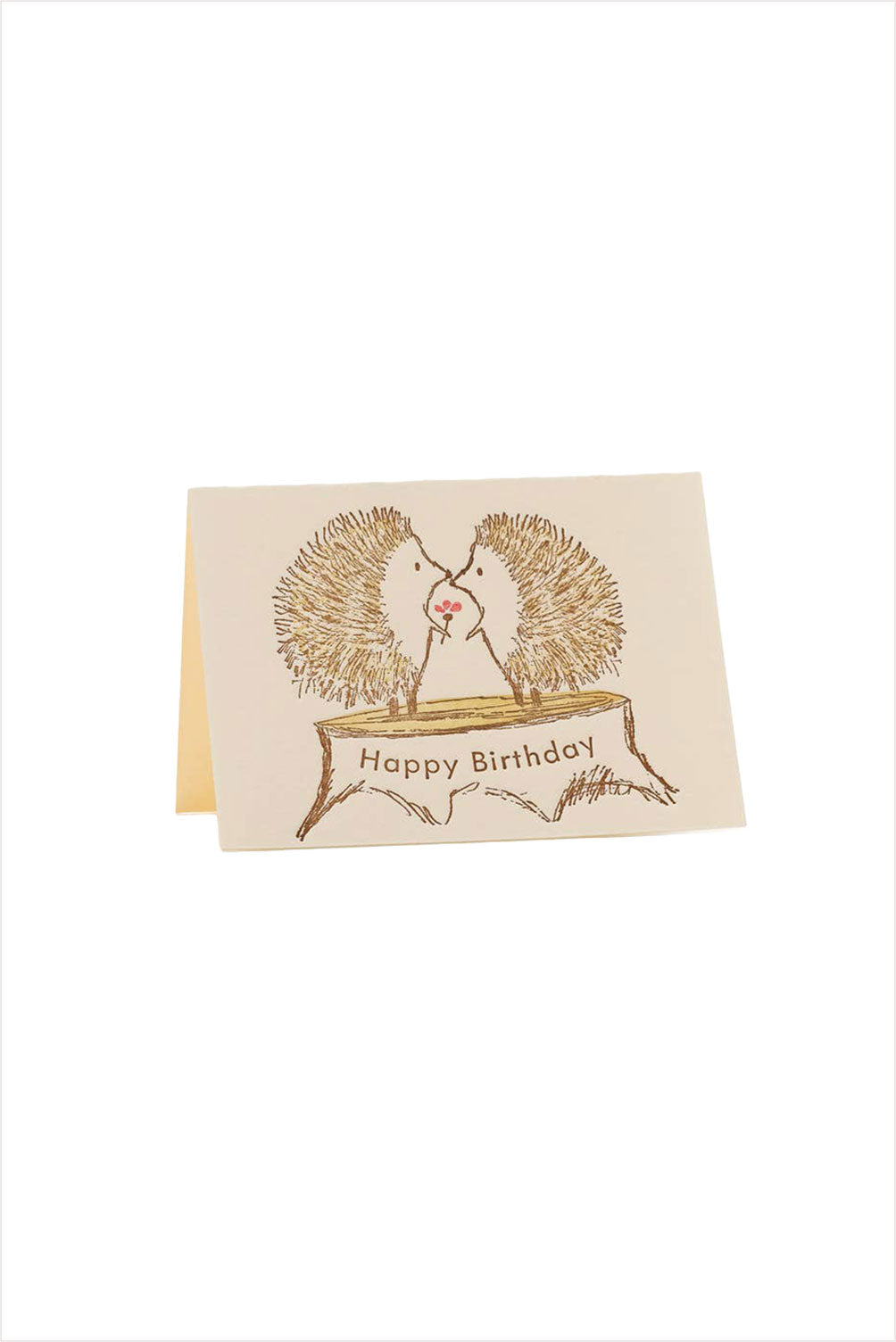 Hedgehog Happy Birthday Mini Card