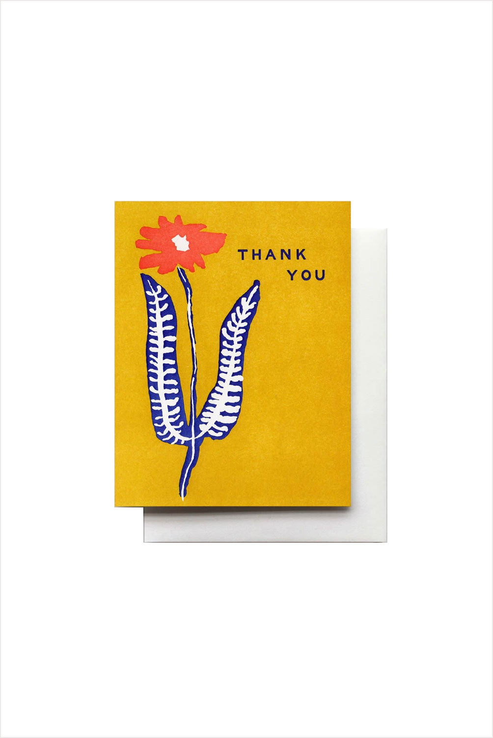 Thank You Flower Stem Card